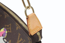 Load image into Gallery viewer, 極美品 LOUIS VUITTON ルイヴィトン ポシェット アクセソワール パンダ M51981 モノグラム アクセポ ハンドバッグ 村上隆 中古 4b006629