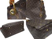 画像をギャラリービューアに読み込む, LOUIS VUITTON ルイヴィトン アーツィーMM トートバッグ M40249 モノグラム PVC レザー ゴールド金具 美品 中古 4b006630