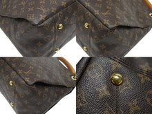画像をギャラリービューアに読み込む, LOUIS VUITTON ルイヴィトン アーツィーMM トートバッグ M40249 モノグラム PVC レザー ゴールド金具 美品 中古 4b006630