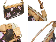 Load image into Gallery viewer, 極美品 LOUISVUITTON ルイヴィトン ポシェット アクセソワール アクセサリーポーチ M92006 モノグラム チェリーブロッサム 村上隆 中古 4b006633