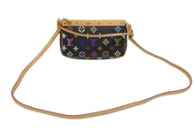 画像をギャラリービューアに読み込む, 新品同様 LOUIS VUITTON ルイヴィトン ポシェットアクセソワール アクセサリーポーチ M92648 モノグラム マルチカラー ブラック 中古 4b006636