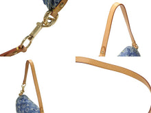 Load image into Gallery viewer, 極美品 LOUIS VUITTON ルイヴィトン ミニプリーティ ハンドバッグ M95050 モノグラムデニム レザー ブルー 中古 4b006637