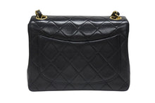 画像をギャラリービューアに読み込む, 極美品 CHANEL シャネル ミニマトラッセ17 Sフラップ Sチェーンショルダーバッグ 1番台 ラムスキン ココマーク ブラック 中古 4b006639