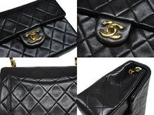 画像をギャラリービューアに読み込む, 極美品 CHANEL シャネル ミニマトラッセ17 Sフラップ Sチェーンショルダーバッグ 1番台 ラムスキン ココマーク ブラック 中古 4b006639
