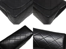 画像をギャラリービューアに読み込む, 極美品 CHANEL シャネル ミニマトラッセ17 Sフラップ Sチェーンショルダーバッグ 1番台 ラムスキン ココマーク ブラック 中古 4b006639