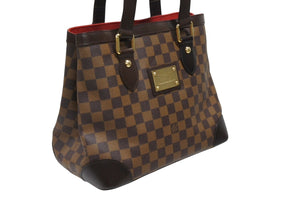 【美品】ルイヴィトン ダミエ ハムステッドPM ハンドバッグ LOUIS VUITTON（ルイ・ヴィトン） ハムステッドPM ダミエ トートバッグ