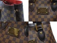 Load image into Gallery viewer, 極美品 LOUIS VUITTON ルイヴィトン ダミエ ハムステッドPM ハンドバッグ ブラウン N51205 ロゴ 鞄 ゴールド金具 中古 4b006641