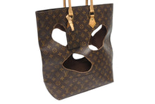 画像をギャラリービューアに読み込む, 極美品 LOUIS VUITTON ルイヴィトン ウィズホールズ トートバッグ M40279 コムデギャルソン 川久保玲 2014 ゴールド金具 中古 4b006642