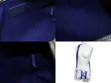 画像をギャラリービューアに読み込む, 新品同様 LOUIS VUITTON ルイヴィトン キーポルXS 2WAY ショルダーバッグ M45761 モノグラムウォーターカラー ネイビー ホワイト 中古 4b006643