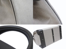 画像をギャラリービューアに読み込む, 新品同様 HERMES エルメス ハンドバッグ オータクロア50 ヴェールマキ トワルキャンプ シルバー金具 U刻印 中古 4b006651