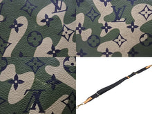 画像をギャラリービューアに読み込む, 極美品 LOUIS VUITTON ルイヴィトン ×村上隆 キーポルバンドリエール55 モノグラムモフラージュ M95774 ゴールド金具 中古 4b006652