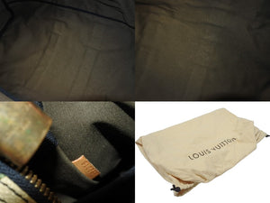 極美品 LOUIS VUITTON ルイヴィトン ×村上隆 キーポルバンドリエール55 モノグラムモフラージュ M95774 ゴールド金具 中古 4b006652