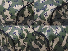 画像をギャラリービューアに読み込む, 極美品 LOUIS VUITTON ルイヴィトン ×村上隆 キーポルバンドリエール55 モノグラムモフラージュ M95774 ゴールド金具 中古 4b006652