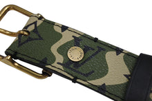 画像をギャラリービューアに読み込む, 新品同様 LOUIS VUITTON ルイヴィトン ベルト サンチュール モノグラモフラージュ 村上隆 サイズ90 M9646U ゴールド金具 中古 4b006653