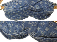画像をギャラリービューアに読み込む, 新品未使用 LOUIS VUITTON ルイヴィトン 2WAYバッグ ショルダーバッグ サンセット モノグラムデニム M46829 レザー ブルー 中古 4b006655