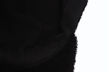 Load image into Gallery viewer, CHANEL シャネル パイル キャップ ハット 帽子 サイズM ココマーク コットン ブラック 美品 中古 4b006657