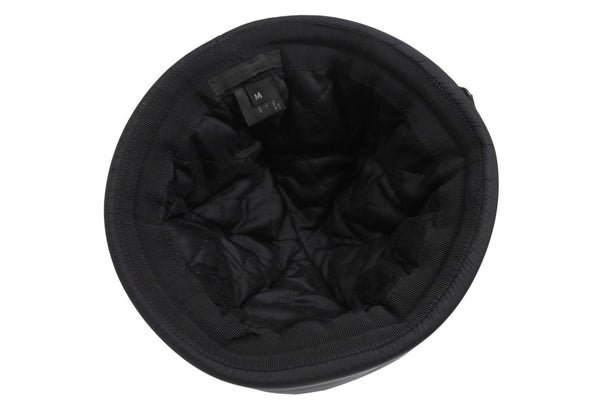 極美品 PRADA プラダ Re-Nylon リナイロン パデッドビーニー フィッシャーマンキャップ 2HC168 サイズM トライアングルロゴ 中古 4b006658