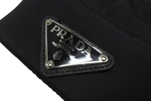 極美品 PRADA プラダ Re-Nylon リナイロン パデッドビーニー フィッシャーマンキャップ 2HC168 サイズM トライアングルロゴ 中古 4b006658