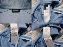 画像をギャラリービューアに読み込む, JIL SANDER ジルサンダー ロングワンピース JDG426AJG05161 サイズ32 ブルー コットン ポリウレタン 美品 中古 4b006663