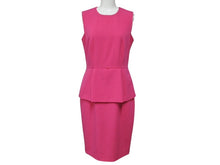 Load image into Gallery viewer, 極美品 Calvin Klein カルバンクライン ワンピース レディース ポリエステル サイズ2 ピンク 中古 4b006664