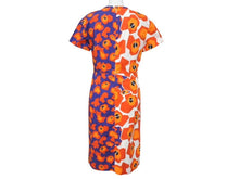 Load image into Gallery viewer, JIL SANDER Navy ジルサンダーネイビー ワンピース 総柄 マルチカラー onesize ポリエステル 美品 中古 4b006665