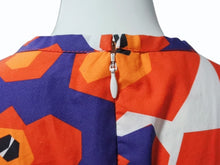 Load image into Gallery viewer, JIL SANDER Navy ジルサンダーネイビー ワンピース 総柄 マルチカラー onesize ポリエステル 美品 中古 4b006665