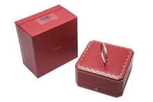 画像をギャラリービューアに読み込む, CARTIER カルティエ Love ラブブレス ブレスレット スモール シルバー ホワイトゴールド ジュエリー B6079217 18g 新型 15号 美品 中古 4b006666