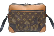 画像をギャラリービューアに読み込む, LOUIS VUITTON ルイヴィトン NIGO ナイルメッセンジャー PM ショルダーバッグ ダミエジャイアント N40359 ブラウン 良品 中古 4b006687