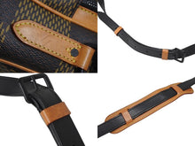 画像をギャラリービューアに読み込む, LOUIS VUITTON ルイヴィトン NIGO ナイルメッセンジャー PM ショルダーバッグ ダミエジャイアント N40359 ブラウン 良品 中古 4b006687