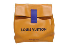 画像をギャラリービューアに読み込む, LOUIS VUITTON ルイヴィトン 24SS Sandwich Bag サンドウィッチ バッグ クラッチバッグ M24578 サフラン オレンジ 美品 中古 4b006688