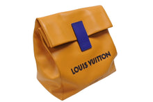 画像をギャラリービューアに読み込む, LOUIS VUITTON ルイヴィトン 24SS Sandwich Bag サンドウィッチ バッグ クラッチバッグ M24578 サフラン オレンジ 美品 中古 4b006688