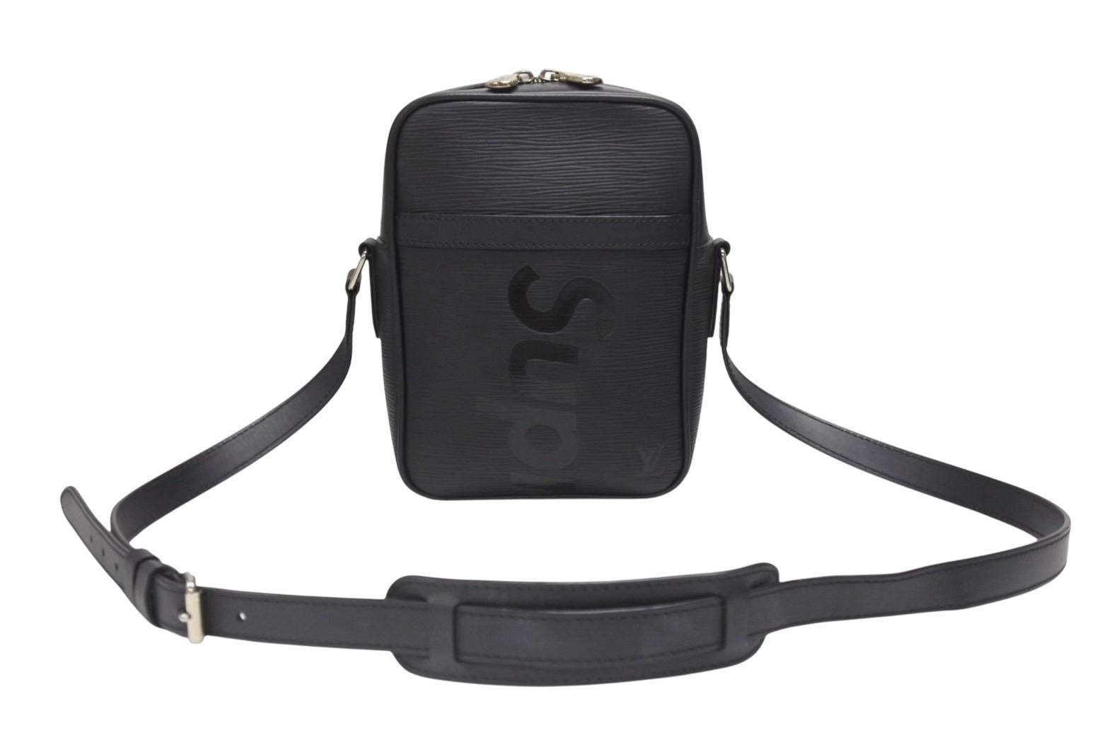 本日限定ルイヴィトン×シュプリーム 17AW エピ ダヌーヴ PM M53417 LOUIS VUITTON × SUPREME ルイヴィトン シュプリーム 17AW ダヌーブ PM