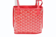 Load image into Gallery viewer, 新品未使用 GOYARD ゴヤール アンジュ ミニポーチ ハンドバッグ ANJEFLMINCG43TY43P ピンク 2025年限定 シルバー金具 中古 4b006690