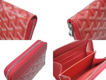 Load image into Gallery viewer, 新品未使用 GOYARD ゴヤール 2025年限定 マティニョンPM ウォレット フューシャ ピンク 財布 MATIGNPMLTY43CL43P 中古 4b006691