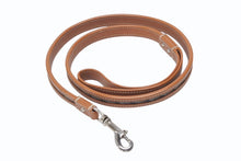 画像をギャラリービューアに読み込む, GOYARD ゴヤール リード ペット用品 ペットグッズ ブラウン PVC レザー ヘリンボーン シルバー金具 美品 中古 4b006692