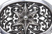 画像をギャラリービューアに読み込む, 極美品 CHROME HEARTS クロムハーツ BUCKLE CLASSIC OVAL STAR クラシック オーバルスター バックル 重量約148.3g シルバー 中古 4b006698