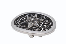 画像をギャラリービューアに読み込む, 極美品 CHROME HEARTS クロムハーツ BUCKLE CLASSIC OVAL STAR クラシック オーバルスター バックル 重量約148.3g シルバー 中古 4b006698