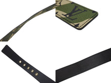 画像をギャラリービューアに読み込む, LOUIS VUITTON ルイヴィトン ベルト サンチュール モノグラモフラージュ 村上隆 サイズ90 M9646U ゴールド金具 美品 中古 4b006699