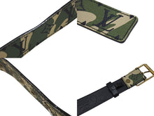 画像をギャラリービューアに読み込む, LOUIS VUITTON ルイヴィトン ベルト サンチュール モノグラモフラージュ 村上隆 サイズ95 M9646U ゴールド金具 美品 中古 4b006700