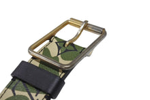 画像をギャラリービューアに読み込む, LOUIS VUITTON ルイヴィトン ベルト サンチュール モノグラモフラージュ 村上隆 サイズ90 M9646U ゴールド金具 美品 中古 4b006705