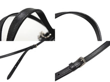 Load image into Gallery viewer, MIUMIU ミュウミュウ 2WAY ショルダーバッグ ハンドバッグ レザー ブラック シルバー金具 美品 中古 4b006708