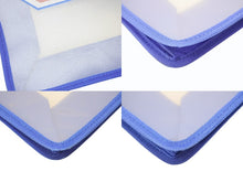 画像をギャラリービューアに読み込む, CHANEL シャネル トートバッグ ハンドバッグ ノベルティ ブルー クリア ロゴ プリント 美品 中古 4b006710