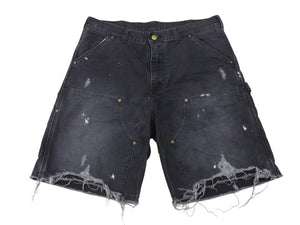 セントマイケル 正規品 新品 タグ付 BLACK ブラック 黒 ビンテージ加工 SAINT MICHAEL (セントマイケル) 21AW ダメージ加工 SINロゴ オーバー