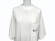 画像をギャラリービューアに読み込む, READY MADE レディメイド 24SS 半袖 ポケットTシャツ ロゴプリント RE-CO-WH-00-00-277 ホワイト サイズXL 美品 中古 4b006722