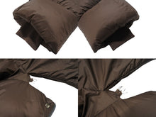 極美品 RICK OWENS リックオウエンス Funnel Neck Padded Jacket ファンネルネック ダウンジャケット YZERR着用 ブラウン サイズ48 中古 4b005879