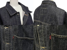 画像をギャラリービューアに読み込む, 極美品 Levi's リーバイス デニム ジャケット ユーロリーバイス 大戦モデル 1st 70501 04 インディゴネイビー サイズXL 中古 4b006730