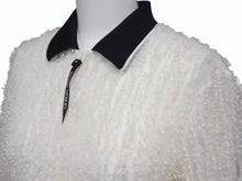 Load image into Gallery viewer, GIORGIO ARMANI ジョルジオアルマーニ ブルゾン ナイロン ポリエステル セルロース 38 白 ホワイト 美品 中古 4b006732