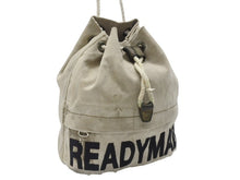 Load image into Gallery viewer, READYMADE レディメイド ROPE SACK ロープサック 巾着バッグ コットン カーキ ブラック アイボリー 良品 中古 4b006737
