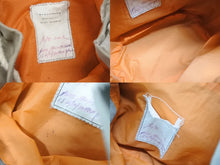 Load image into Gallery viewer, READYMADE レディメイド ROPE SACK ロープサック 巾着バッグ コットン カーキ ブラック アイボリー 良品 中古 4b006737