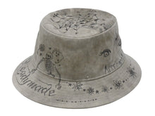 画像をギャラリービューアに読み込む, 極美品 READYMADE×Dr. WOO レディメイド ドクターウー BUCKET HAT TATOO バケットハット 23AW REDW-CO-WH-00-00-03 グレー 中古 4b006738cfzs
